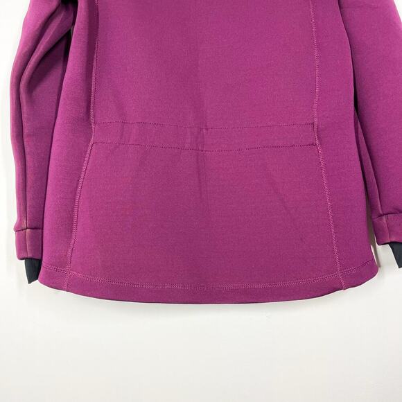 Freddy Italian‎ Breathable Water Resistant Hoodie M Purple Curved Zip Surfing - Picture 8 of 15